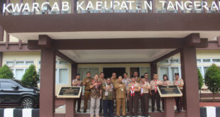 Studi Banding Kwarcab Banyumas Kunjungi Kwarcab Tangerang, Kwarda Banten